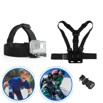

Accessories for Gopro hero 5 6 Chest Mount For Xiaomi Yi 4K For Eken H9 Strap SJCAM SJ4000 For Go pro Hero 5 Action Camera