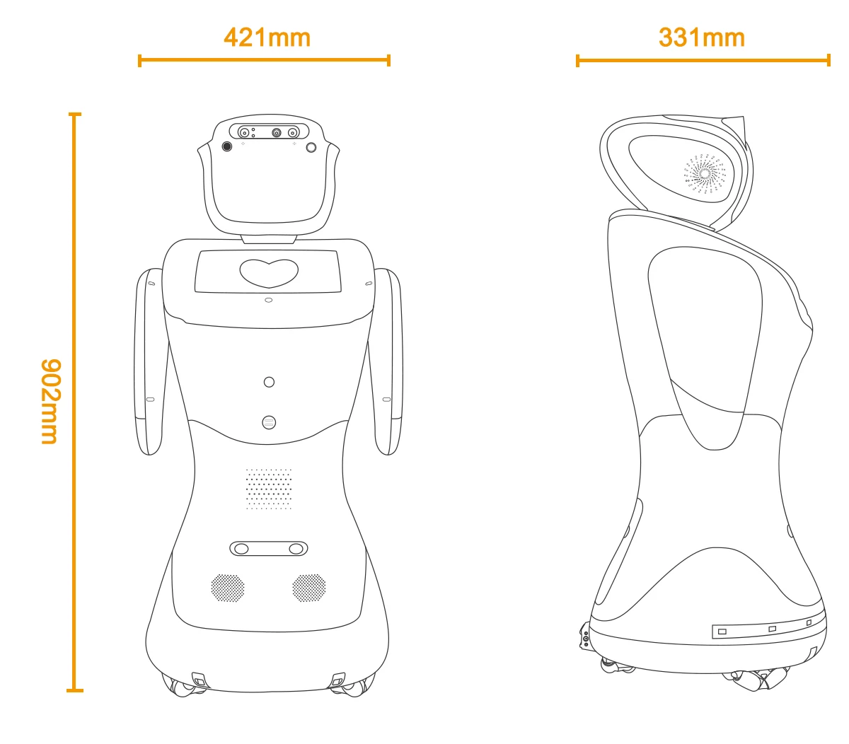 Многофункциональный домашний охранник музыка вызов поддержка Sanbot английский и арабский язык говорящий Ресторан использовать робот