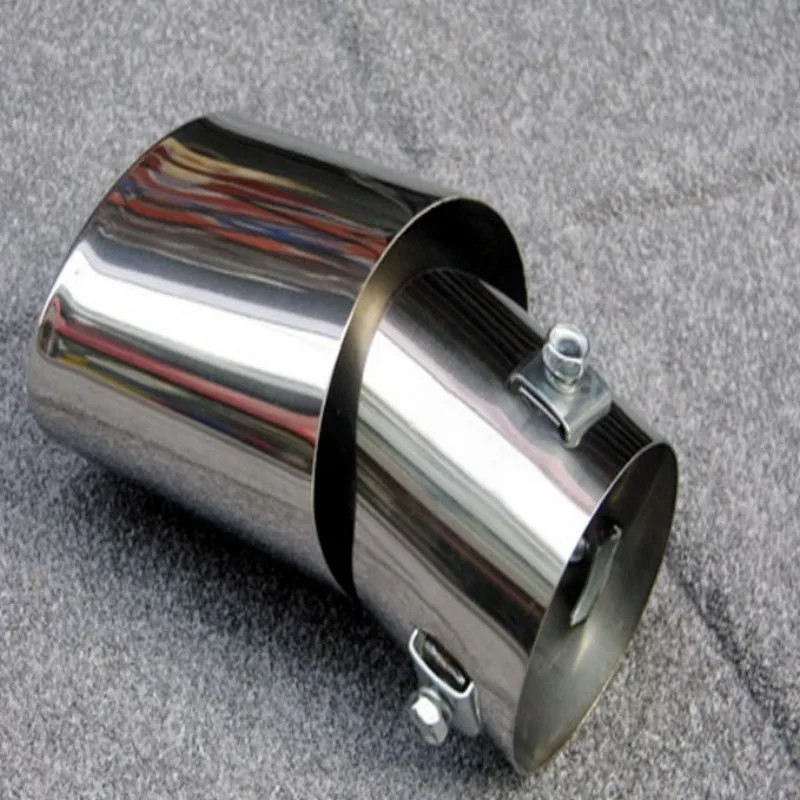 YZ Universal Exhaust Tailpipe for 1.5 2.2 car Muffler import Stainless