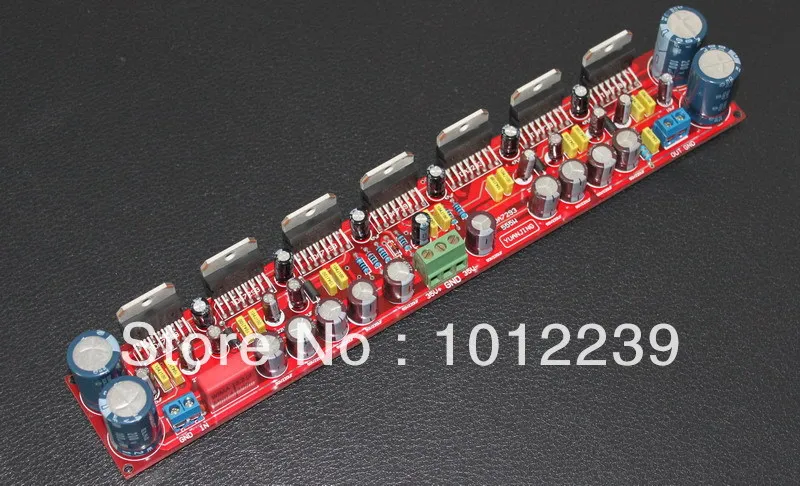 

free shipping TDA7293 parallel 555W amplifier board without heatsink