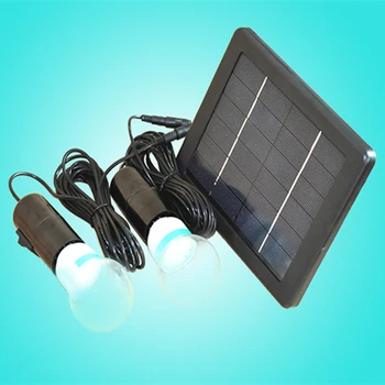 

Solar lights kits outdoor 6v single/dual white bulbs led street lamp light led garden solar lighting Security Path Light