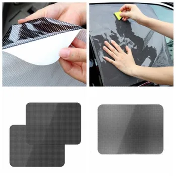 

Car Side Rear Window Sun Shade Visors Car Window Shading Cover car Sticker Block Static Cling Visor Shield Screen Stickers