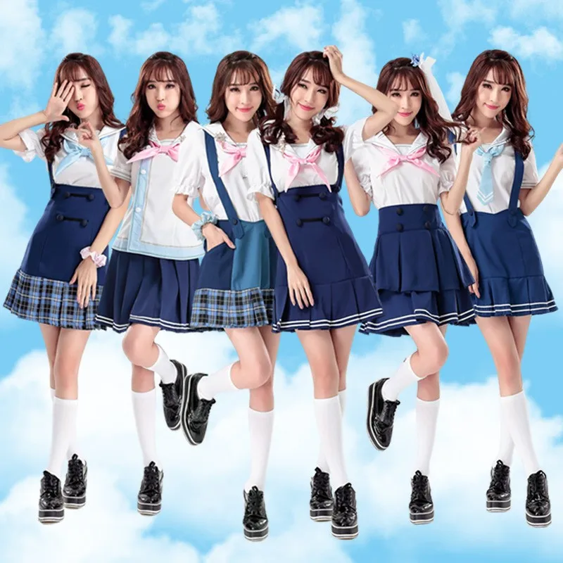 

Cosplay Anime Love Live Nishikino Maki Awaken Costumes Girls Kawaii Navy Sailor Suit Dresses School Uniforms Dress