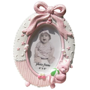 

6 inch Creative Picture Frame Lovely Resin Baby's Photo Frame