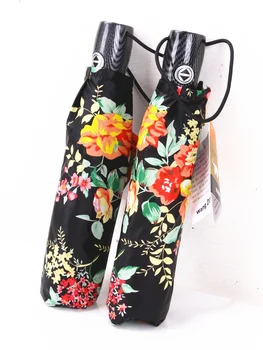 

Full Automatic Rain&Sun Umbrella Three Folding Umbrella For Women&Men Waterproof Wind Resistant Umbrella Windproof