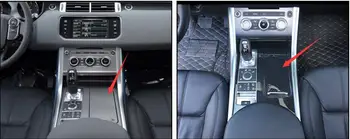 

Car Styling Carbon Fiber Central Console Control Gear Box Shift Panel Cover Trim Frame Sticker For Range Rover Sport 2014-2017