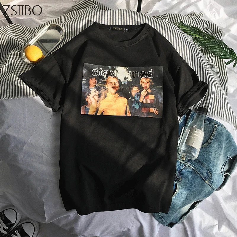 

Printed Kawaii Kids Photo Short Sleeve Men's T-Shirt Lover Tshirts Plus Size m-3xl Wild loose thin section shirt Tops CX2MC14