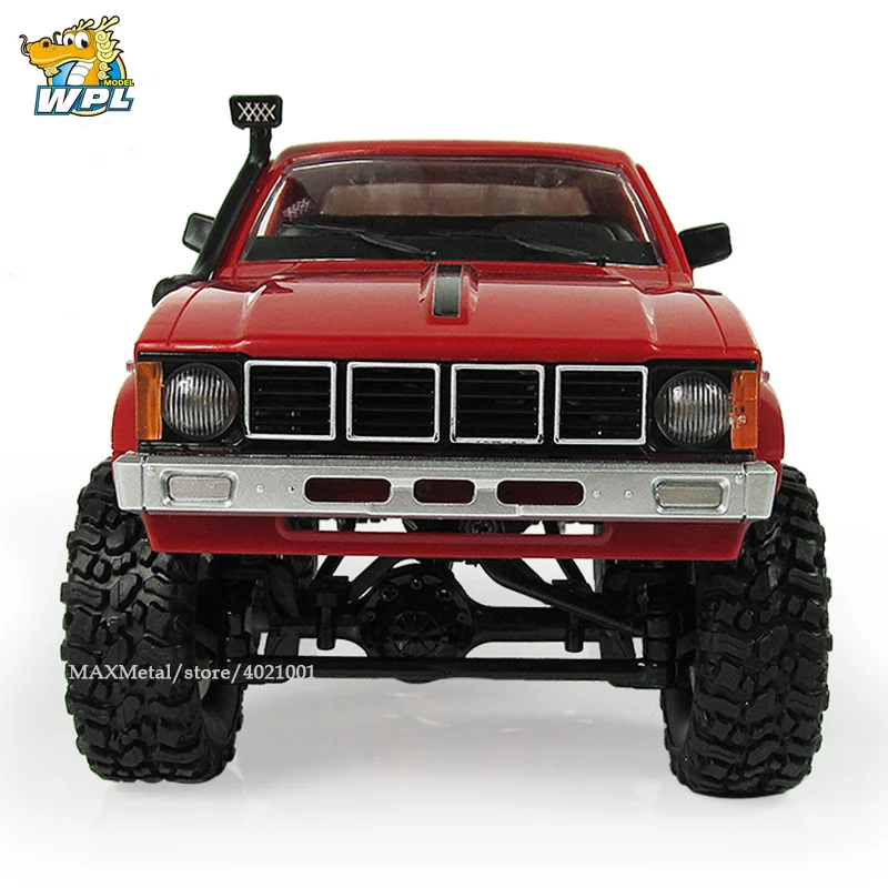 WPL C24 Radio Controlled Cars Off-Road RC Car 1:16 RC Crawler Military Truck Electric Car Machine Truck 4WD Battery Power Car