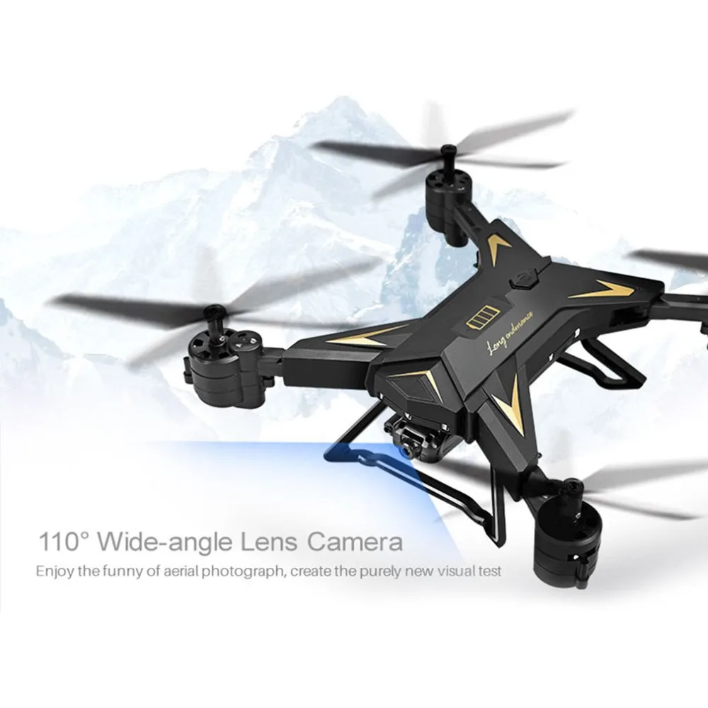 RC Дрон Квадрокоптер селфи умный FPV Wifi шесть осей 4 канала управляемый свет HD 1080