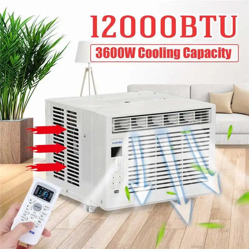 

3600W Desktop air conditioner AC220-240V24-hour timer Cold use With remote control LED control panel 12000BTU Pet air conditione