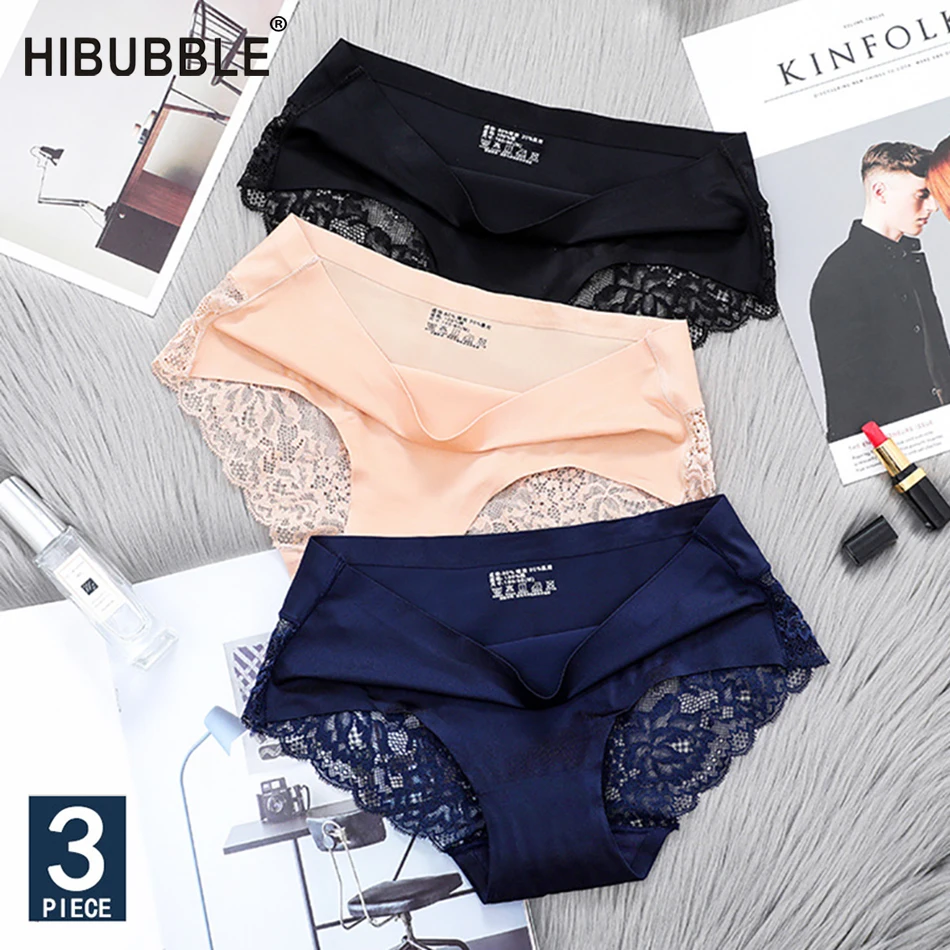 

Sexy Lace Panties Seamless Women Underwear Elegant Nylon Silk Briefs Women Lingerie Thong Hot G String majtki damskie Plus Size