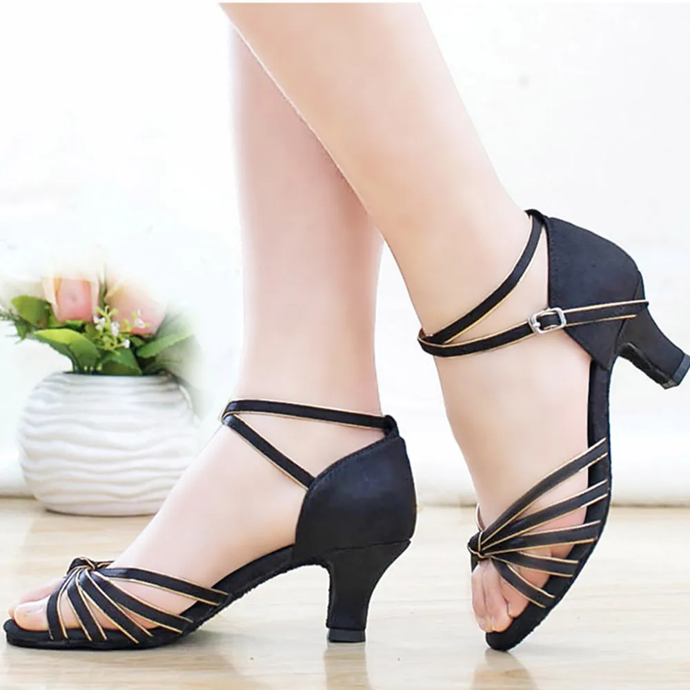 2017 Summer Zapatos De Baile Latino Mujer Tango font b Salsa b font Dance font b