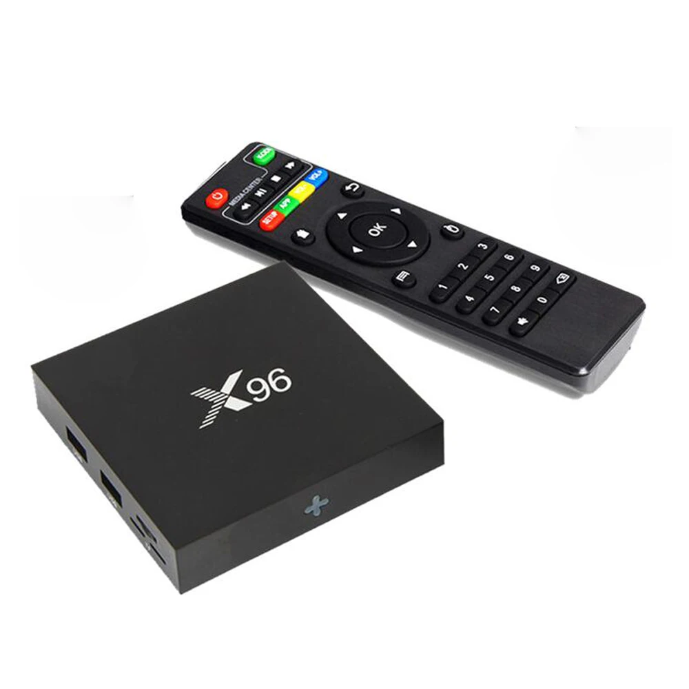 X96 Amlogic S905X 4 ядра Android 6 0 коробка Wi Fi 2 ГГц к 1 Гб + 8 или 16 Smart медиа тв плеер |