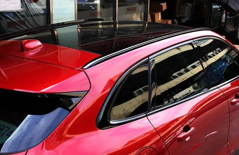 عالية الجودة سيارة من سبيكة الألومنيوم أرفف لسقف السيارة الأمتعة يناسب ل جاكوار F-PACE 2016 2017 2018 بواسطة EMS