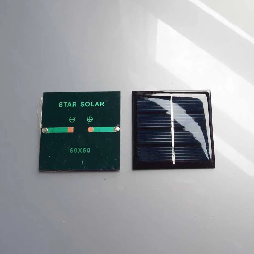 10 шт. 2 в 0,3 Вт мини обжимной инструмент для солнечной панели небольшой солнечной ячеечный модуль DIY солнечной энергии