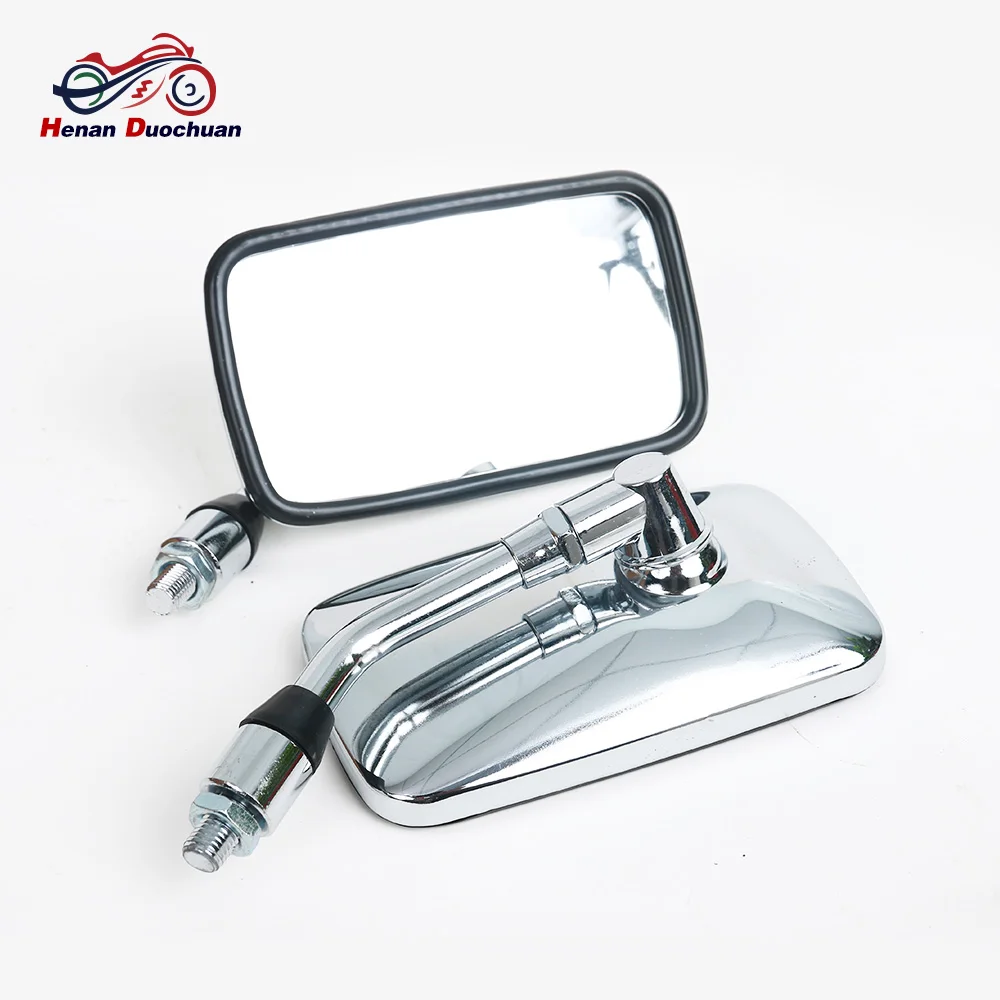 

1Pair Motorcycle Rearview Side Mirror Accessories Universal Mirror Steed 400 600 Shadow400 600 750 Rear View Reversing Mirror #c