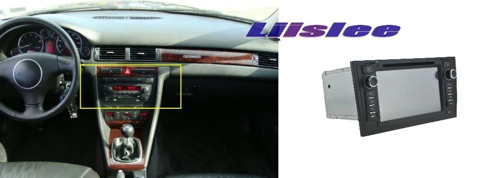 Для Audi A6 C5 4B 1997~ 2004 LiisLee Автомобильный мультимедийный телевизор DVD gps Радио Carplay стиль навигация Navi