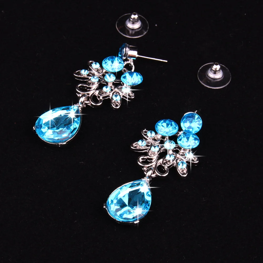 

BQ-9-10 2019 summer new bride necklace earrings two sets of jewelry wedding wedding jewelry wedding accessories