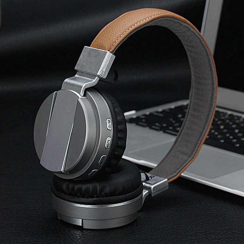 Головная повязка беспроводные Bluetooth наушники музыка FM карта гарнитура с