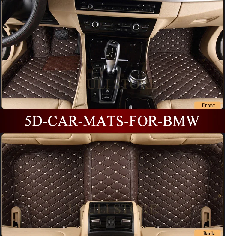 Автомобильные коврики для BMW 3/4/5/6/7X1X3X4X5X6 Z4 3D custom fit стайлинга автомобилей любых