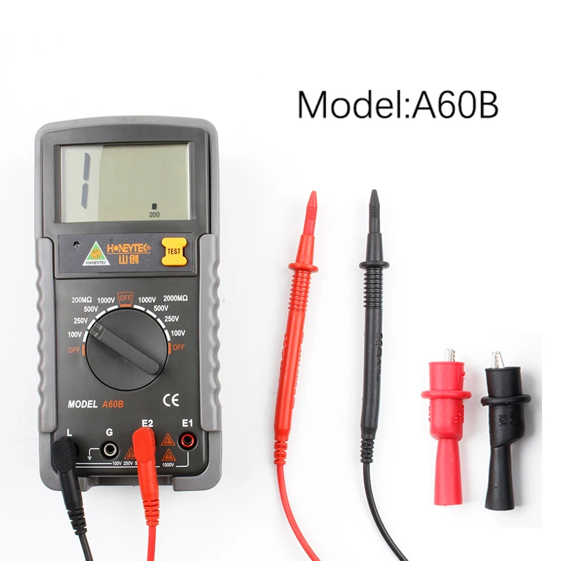 

Digital direct deal Portable display Insulation Resistance Tester Meters Megohmmeter Voltmeter electronic insulation resistance