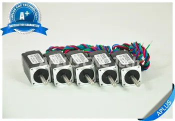 

5PCS NEMA 8 Micro Stepper Motor, 3.40oz-in 40mm 0.6A, 1.8degree, 4wires