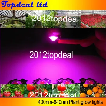 

100pcs New Arrival , 1W 3w full spectrum led chip , 400nm~840nm with bridgelux for plant grow ,suit for all stage with pcb