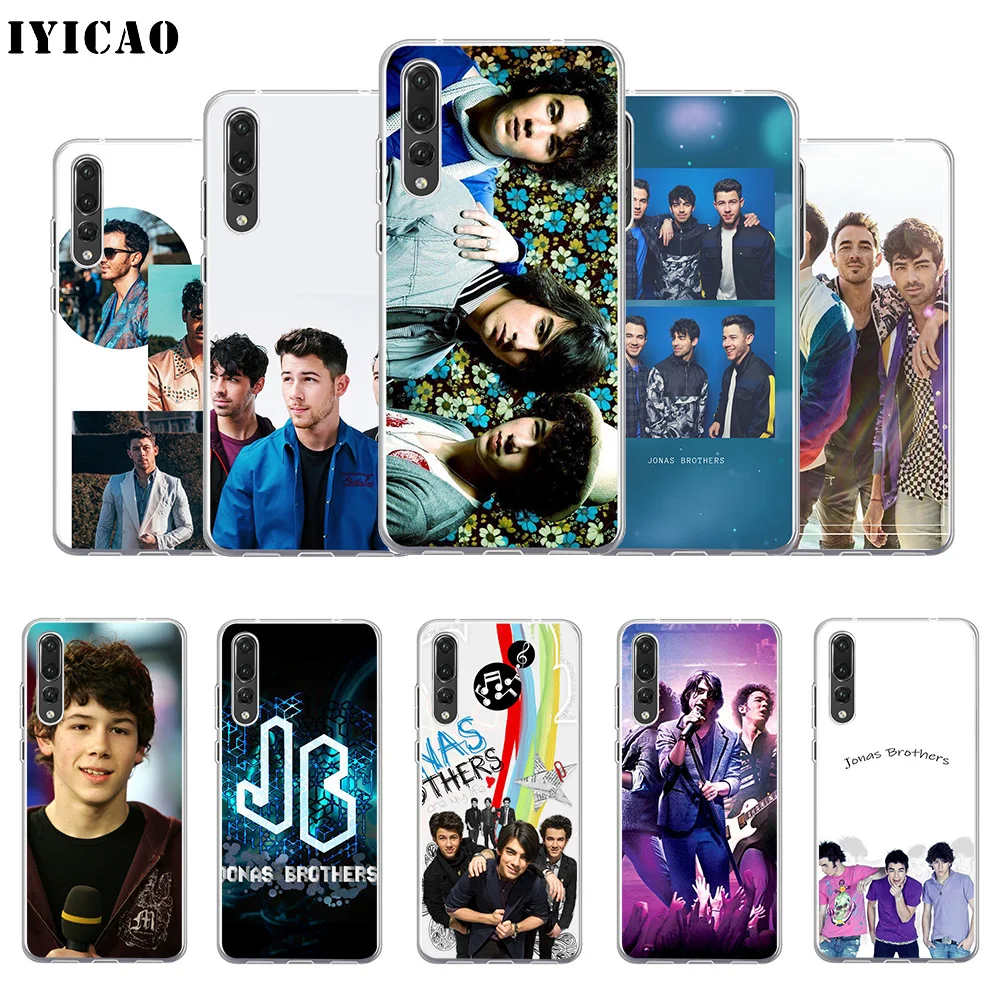 IYICAO Rock band Jonas Brothers Мягкий силиконовый чехол для телефона Huawei P30 P20 Pro P10 P9 P8 Lite P Smart TPU
