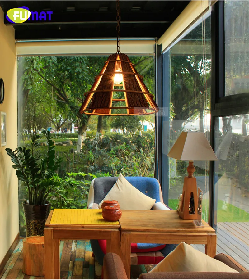 Vintage Wood Lamp 20