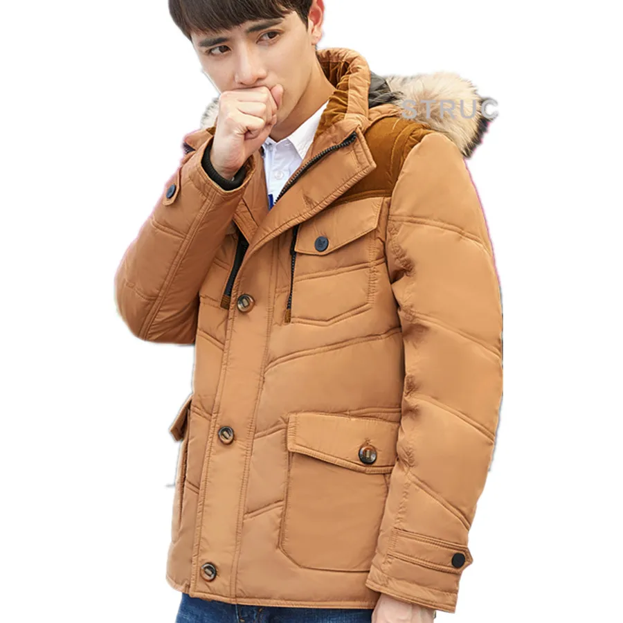 Buy Size M 3XL New Men's Casual Thick Winter Warm Snow