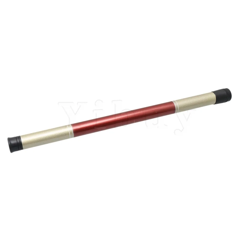 

Yibuy 40.8x2.3cm Gold & Red Collectable Musical Professional Music Conductor Baton Box with Dulcimer Bamboo Tube Music Baton Box
