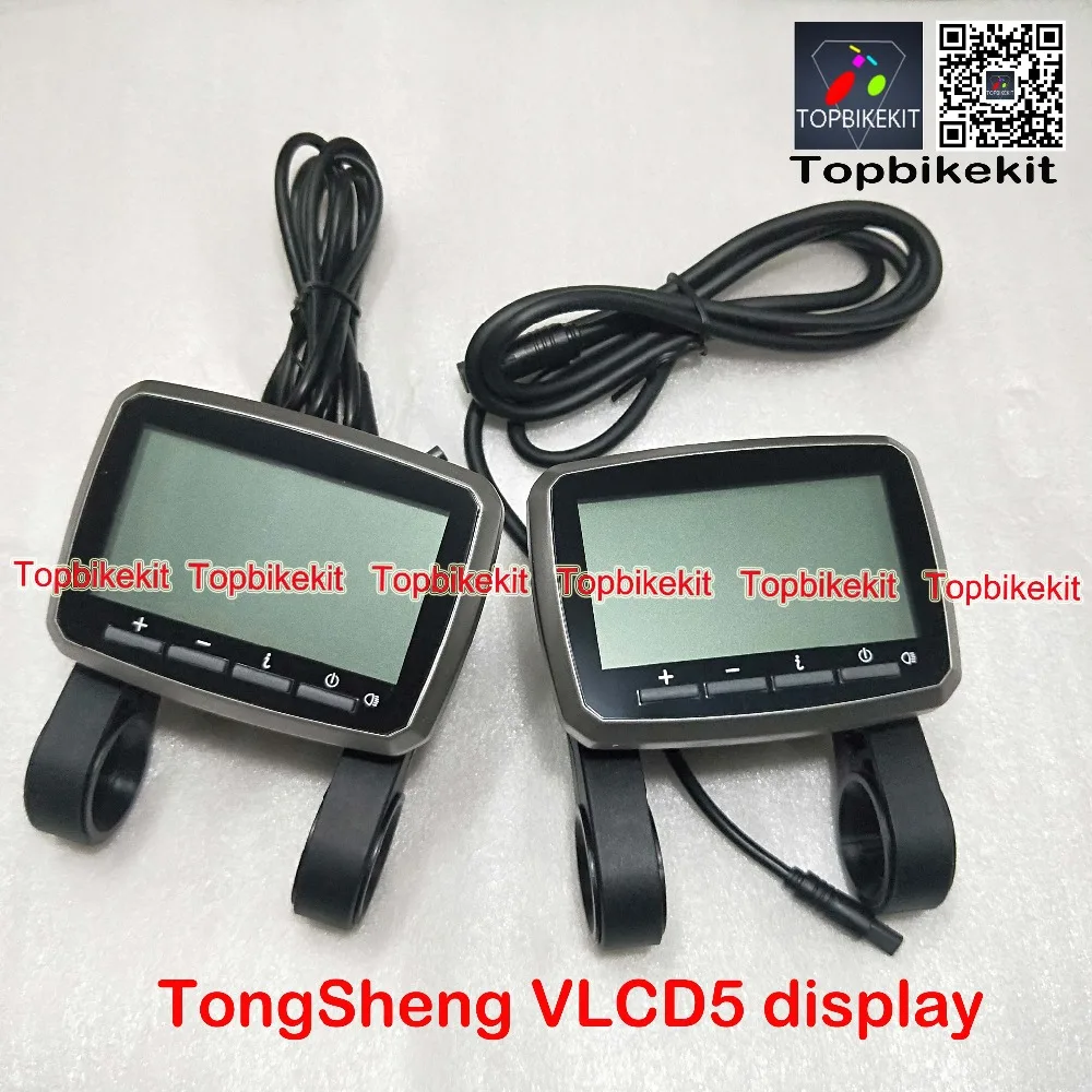 TSDZ2 дисплей VLCD5 дисплей 6 контактов/8 штыревый разъем для TSDZ2 среднемоторный привод 250 Вт 350 Вт 500 Вт Tongsheng запчасти двигателя TSDZ2 части