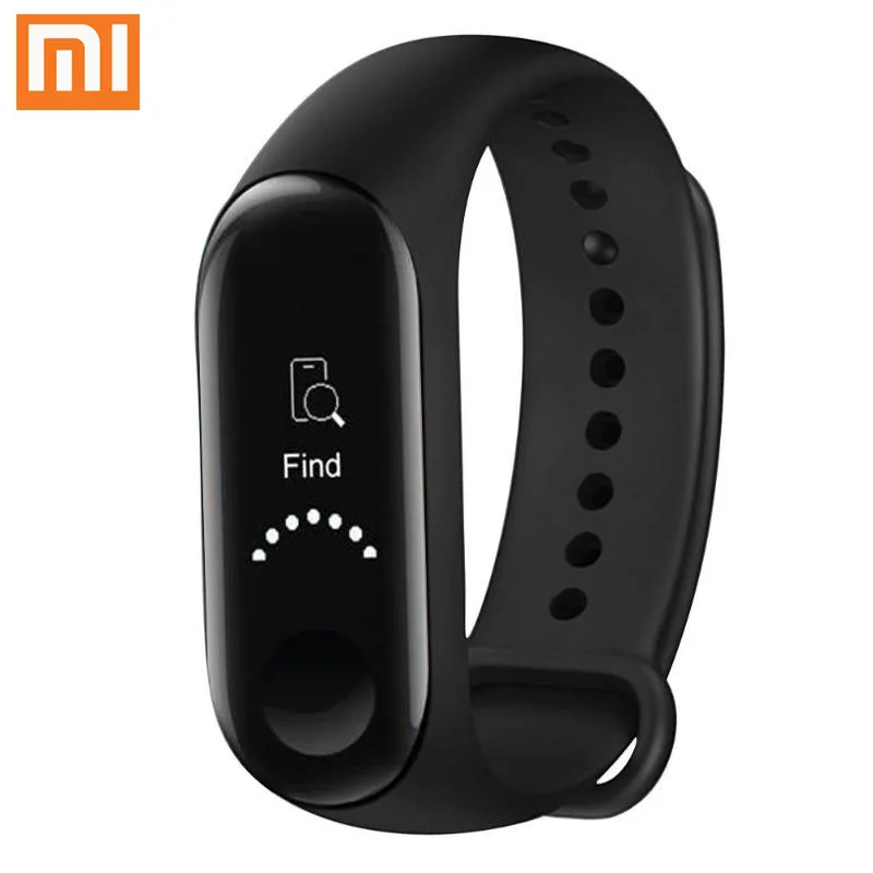 

Xiaomi Mi Band 3 Smartband 0.78in OLED Screen PPG Heart Rate Monitor 5ATM Waterproof Smart Fitness Tracker for Android IOS Phone