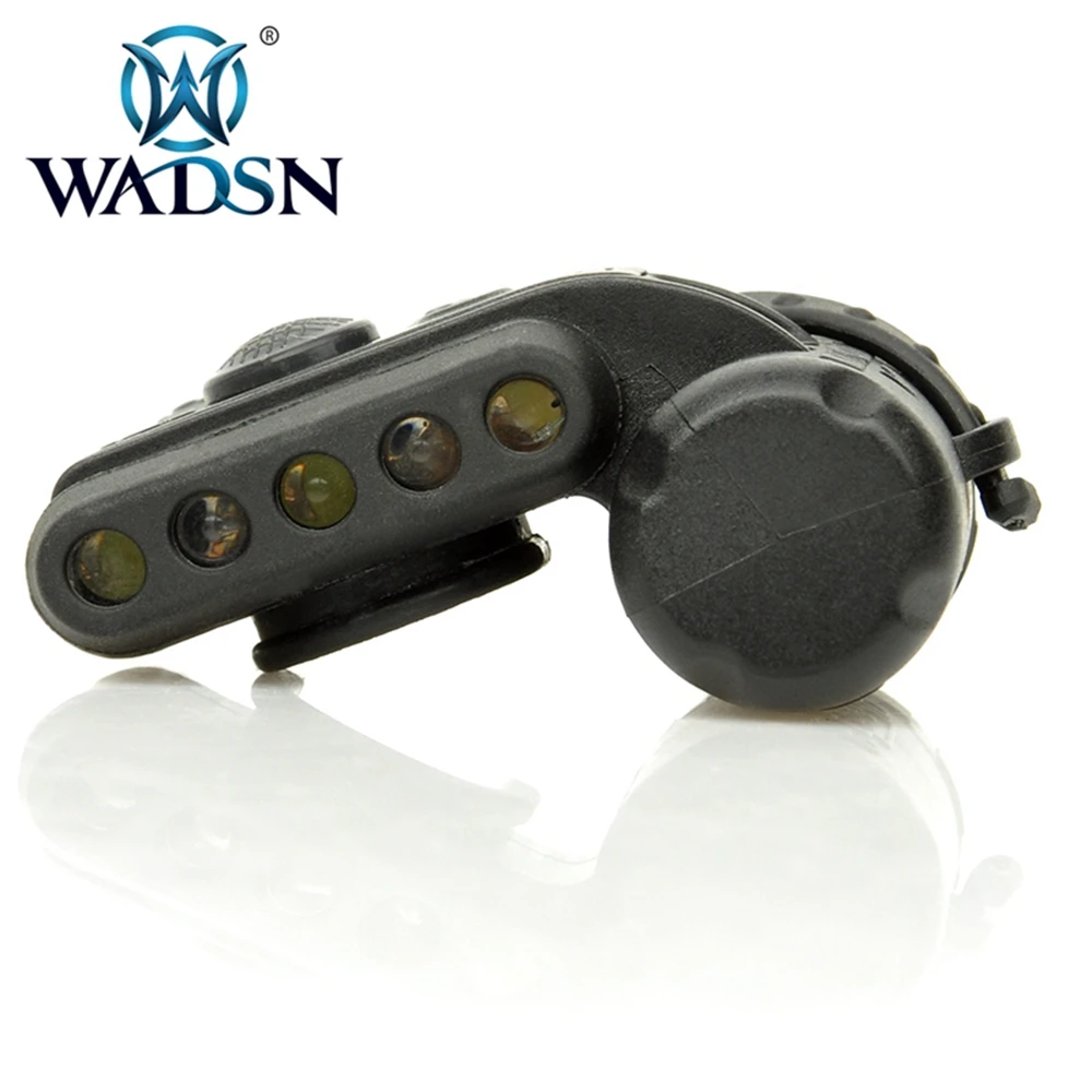 WADSN, тактический светильник на шлем, Набор Gen 3, белый и красный инфракрасный светодиодный светильник для страйкбола с зажимом, охотничий военный светильник WNE05003, оружейный светильник s