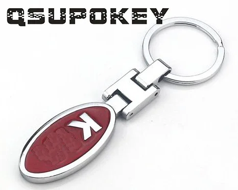 QSUPOKEY автомобильный брелок с логотипом, брелок, двусторонний дизайн логотипа, это обязательный подарок для семьи, друзей и близких