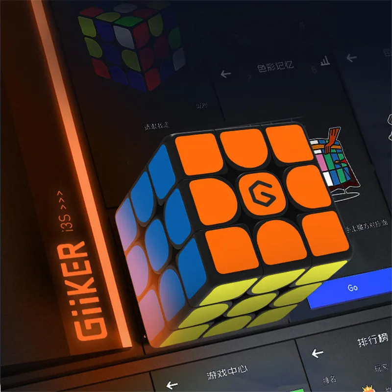 

20%[Update Version ] Original Xiaomi Mijia Giiker i3s AI Intelligent Super Cube Smart Magic Magnetic Bluetooth APP Sync Puzzle T