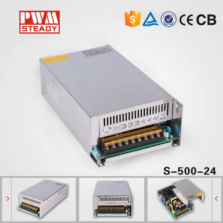 

distributor required S-500-24 24V 20A 500W power supply for LED CCTV wholesale China market