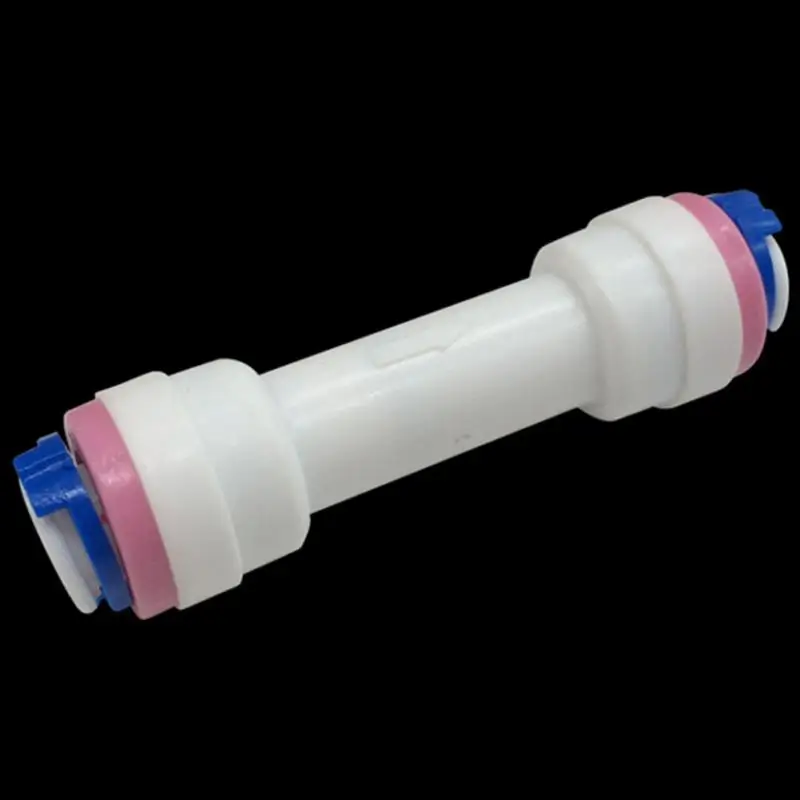 

1/4" Push Fit Pipe Tube Fittings Unit Elbow one word Shape Ball Valve Water Purifier Tube