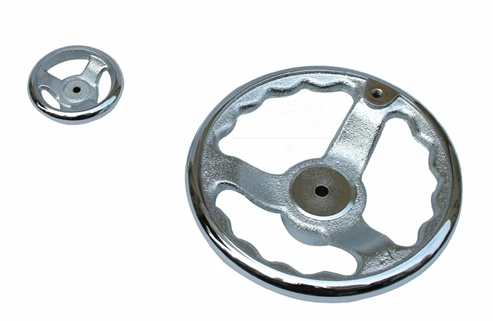 

1 PCS CNC 3D Printer hand wheel Thread iron hand wheel Wave type 3 inch -8 inch
