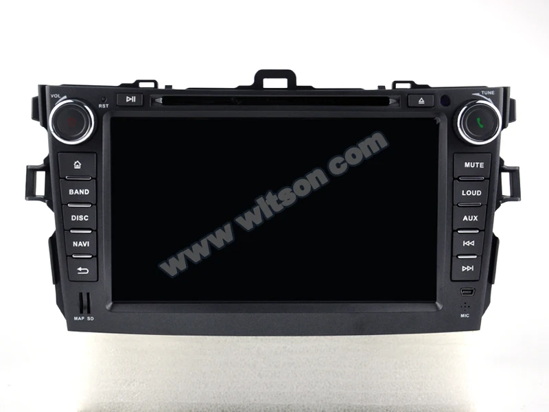 Discount WITSON Android 9.0 Octa core(eight core) Car Dvd GPS Player For For TOYOTA COROLLA 2006-2011 4G RAM 32G ROM IPS TOUCH SCREEN 1