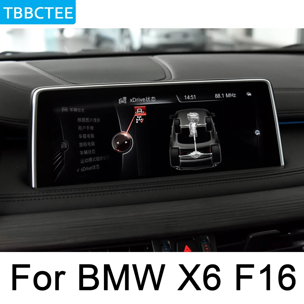 Sale For BMW X6 F16 2018~2019 EVO Screen Android Car GPS Navi Map Stereo Original Style Multimedia Player Auto Radio BT WIFI HD 5