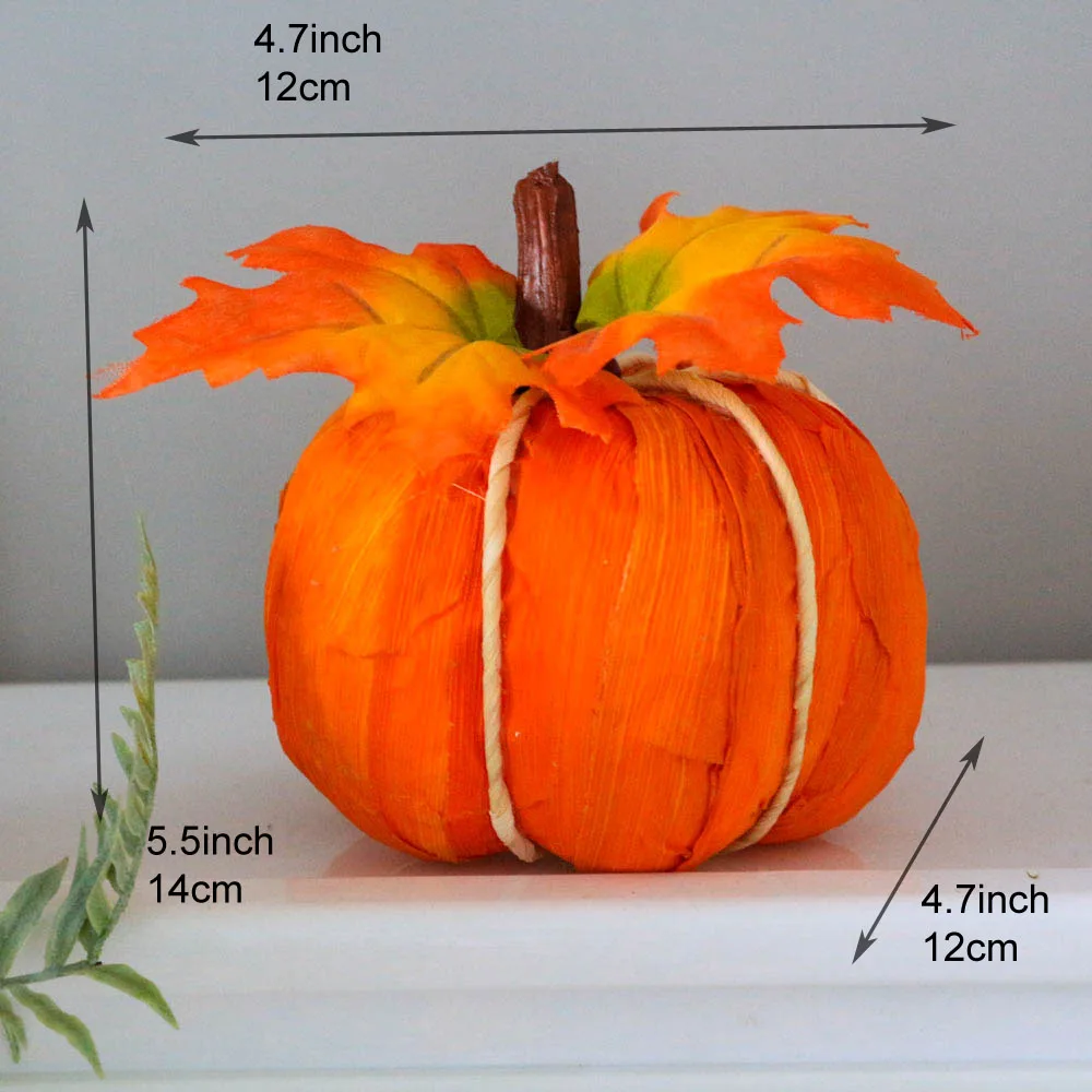 Домашний Декор для дома на осень, на День Благодарения, украшение для дома, тыква, деревенская Тыква