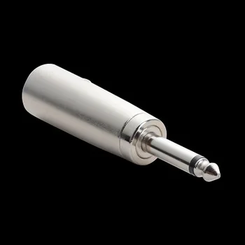 

XLR Connector 3 Poles Plug to 6.35 6.5 mm Mono Plug 2 poles Adapter Connector