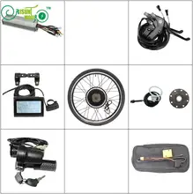 RisunMotor Electric Bicycle Conversion kits 36V 48V 1000W Ebike Motor Wheel Size 14″-29″ LCD Controller PAS Throttle Brake Lever