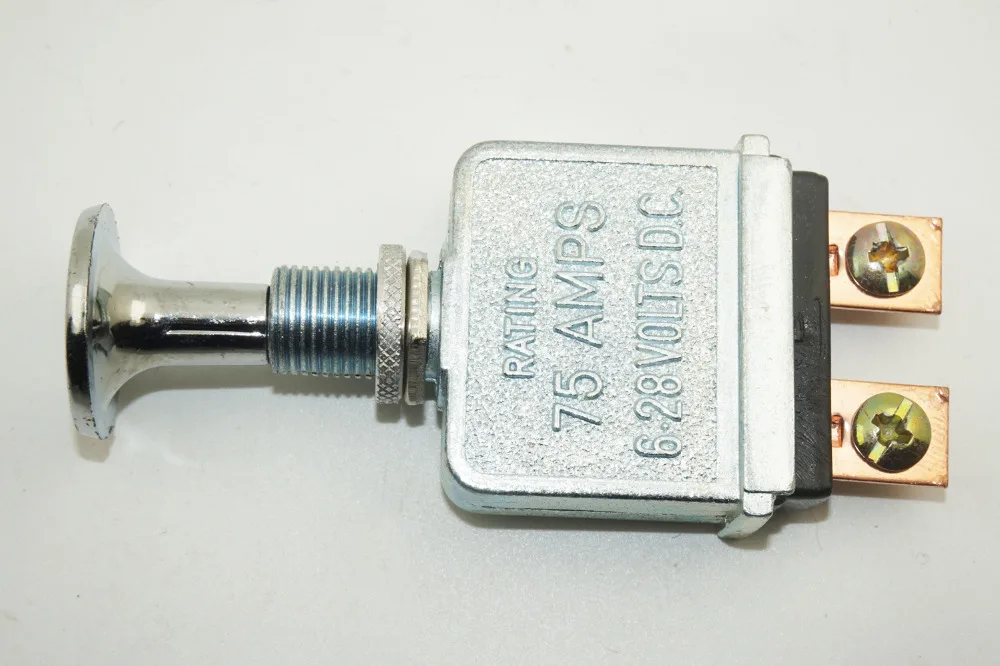 75 Amps at 6 28 volts Car Headlight Push Pull Light Switch for Golf