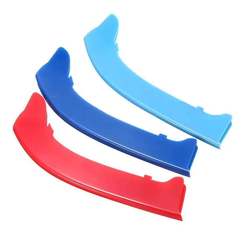 Newest  Multi-Color Car Styling Front Grille Clip Stripe Cover for B-MW E90 E91 LCI 09-12