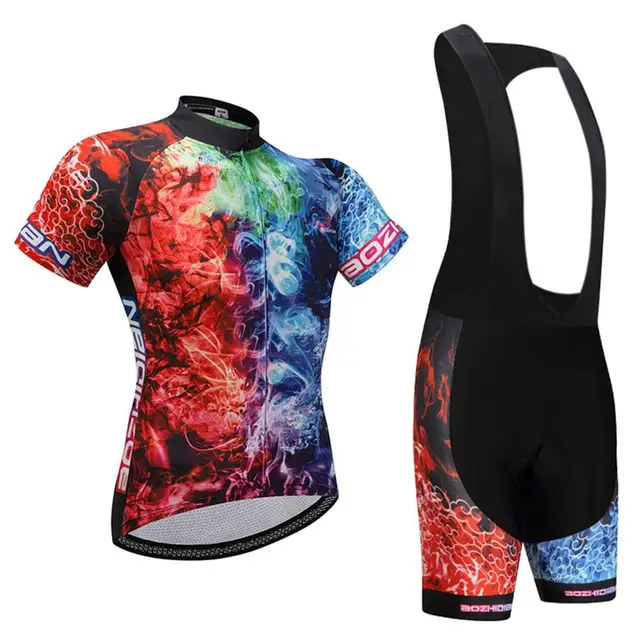 Men's Cycling Clothing Bibs Set Maillot Ciclismo Cycling Jersey