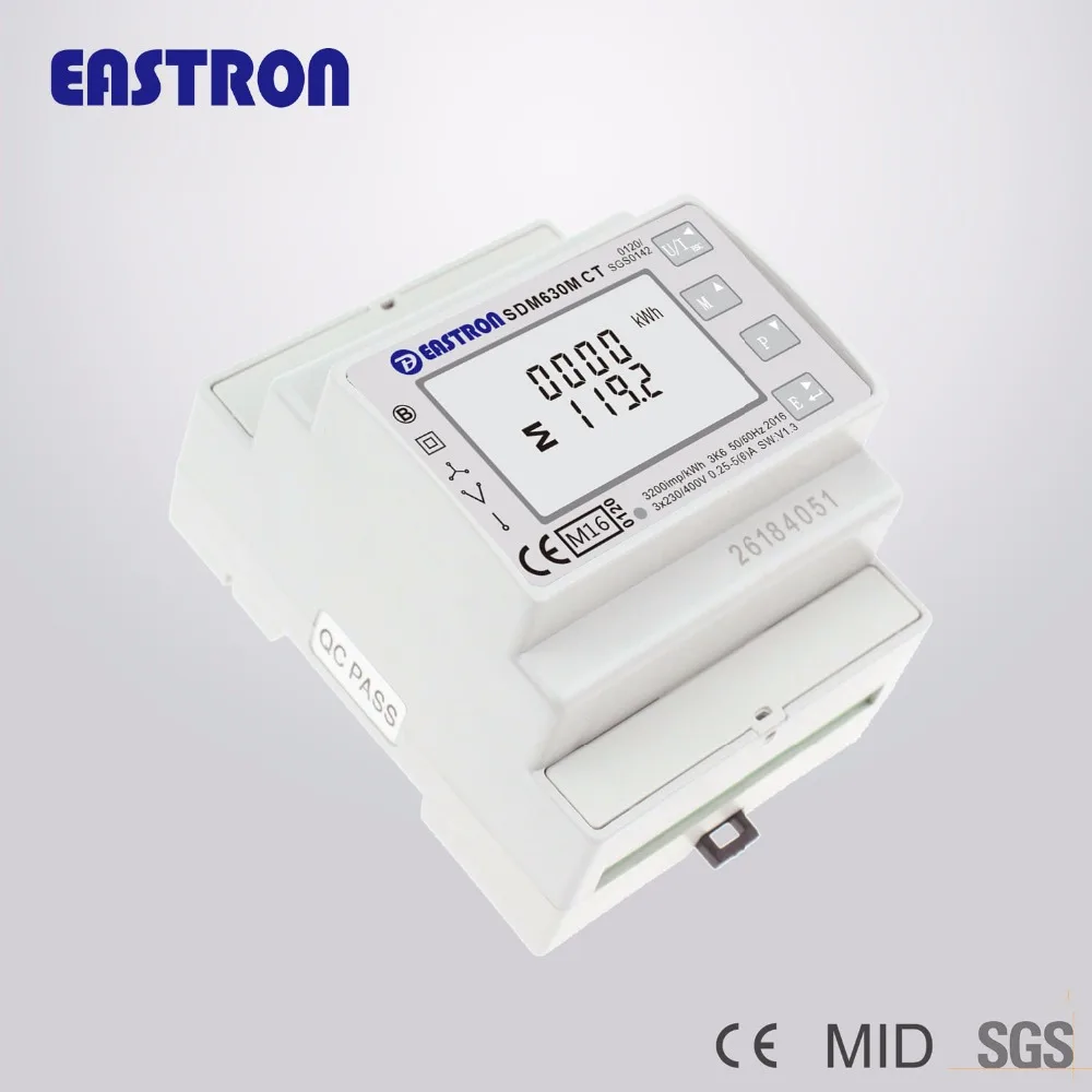 SDM630MCT с 3 шт ESCT-T24 150A/5A CTs, многофункциональный анализатор мощности, ESCT-T24 150A/5A трансформатор тока