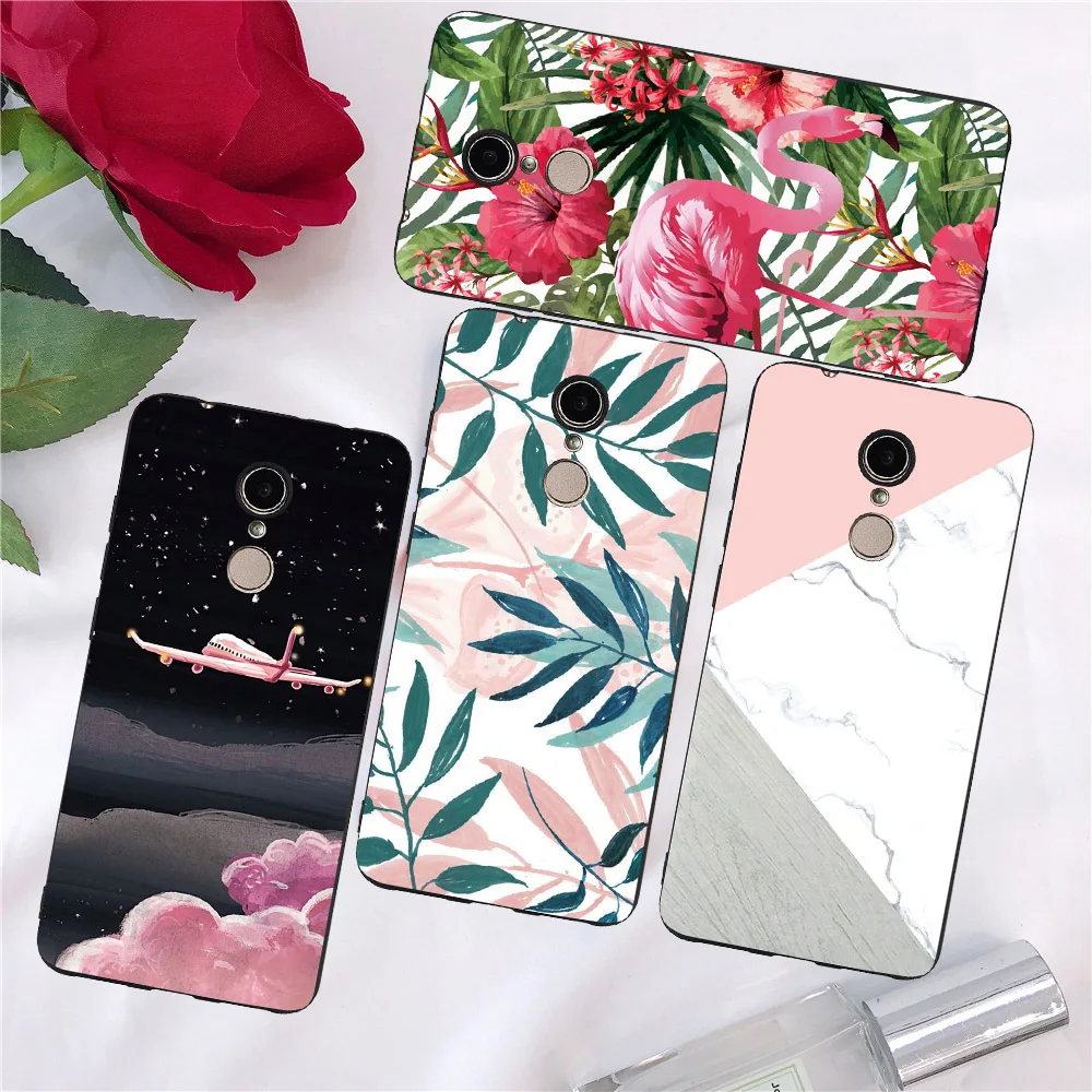Phone Cover For Xiaomi 8 Lite 6.26 inch Case Soft Silicone Love Heart Fish Flamingo Floral Bag Xiaomi8 Funda Capa |