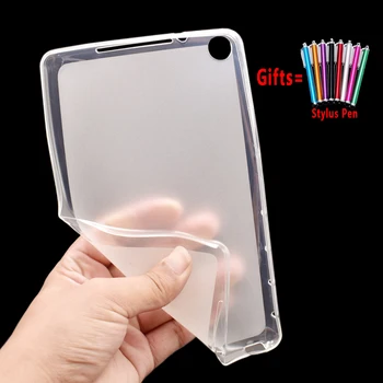 

Case for Huawei Mediapad M5 Lite 8 8.0 JDN2-W09 JDN2-AL00 Ultra Slim Tpu Soft Shockproof Cover Funda Capa Coque +Stylus Pen